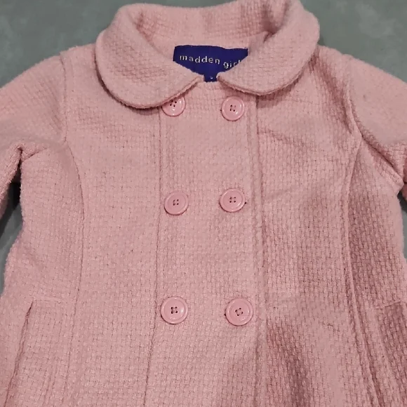 Madden Girl Blush Pea Coat for Kids - Picture 3 of 11